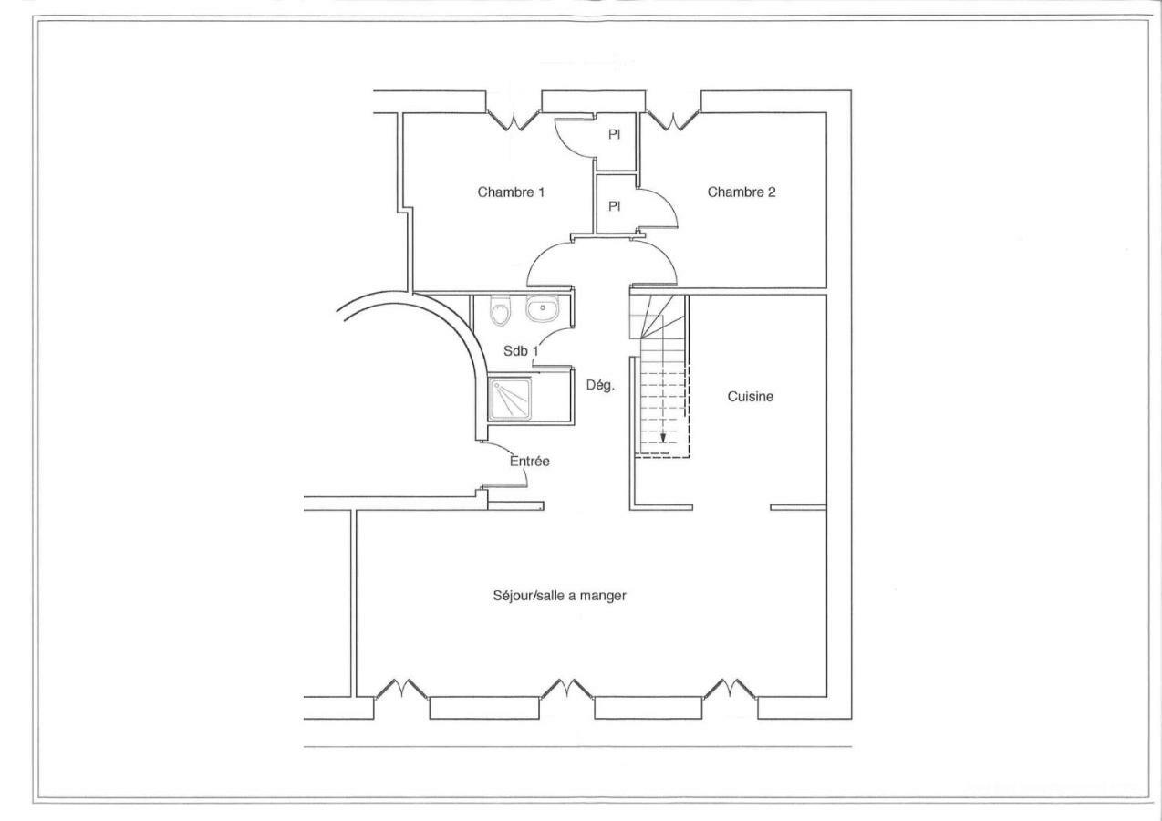 Duplex 120M2 Central Comedie Corum Climatisation Parking Montpellier Dış mekan fotoğraf